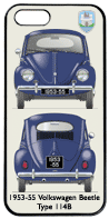 VW Beetle Type 114B 1953-55 Phone Cover Vertical